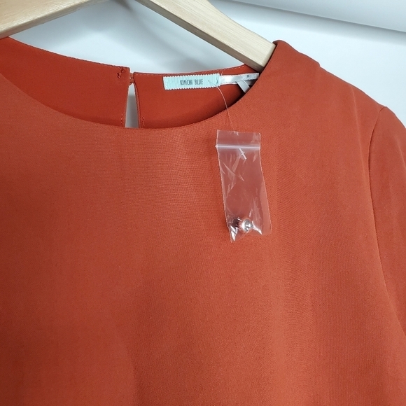 Urban Outfitters Kimchi Blue S Burnt Orange Dress - Picture 3 of 4